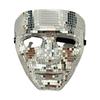Glitter Masquerade Face Mask Mirror Surface Adult Half/Full Face Mask Metallic Disco Cosplay Costume Mask Night Club Wear