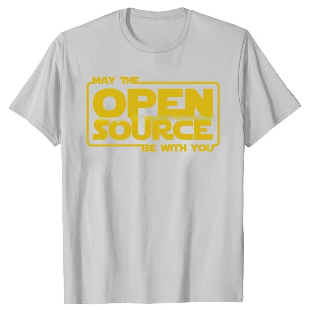 May Open Source Programming Funny DevOps Software Java Tshirts Men Fashion Casual Tshirt  Loose T Shirt