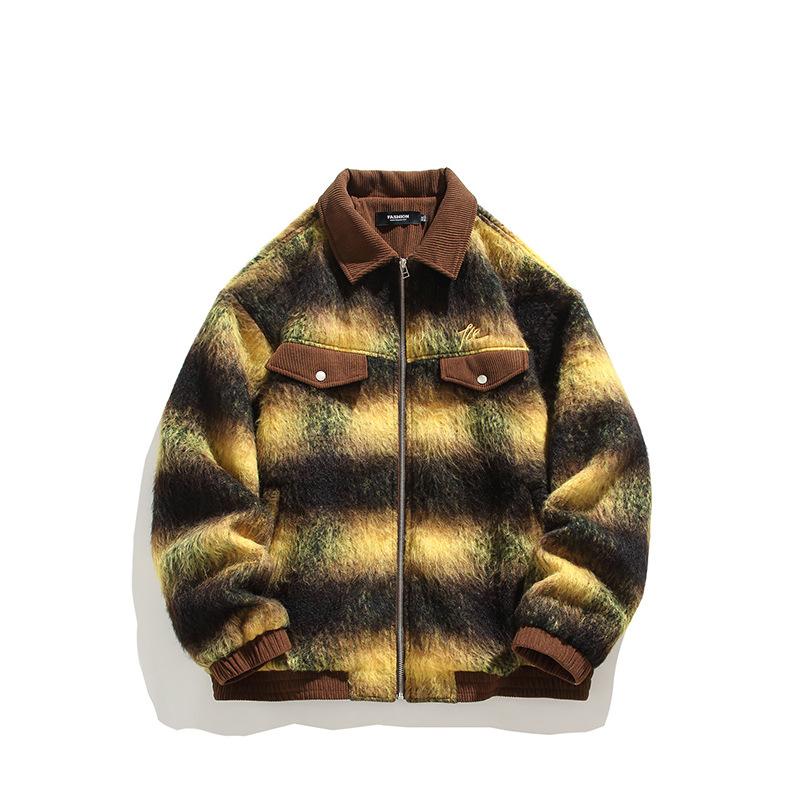 

Модная куртка с длинным рукавом на весну и осень 2XL