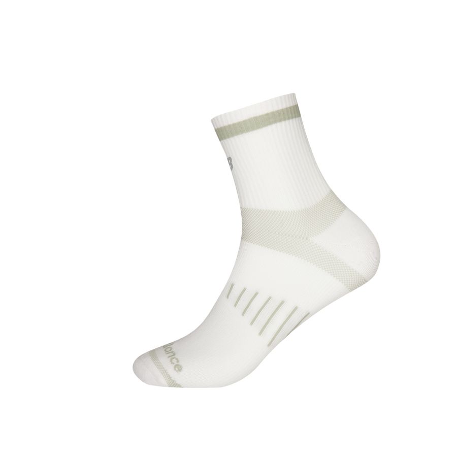 New Balance Ankle Socks Unisex 1 Pack White LAS52437-WT L