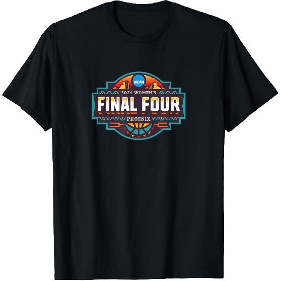 2026 NCAA Women's Final Four Logo - NCAA Women's Basketball T-Shirt