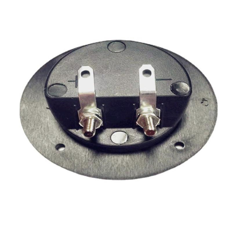 2-Wege-Lautsprecherbox-Klemme, DIY Heim-Auto-Stereo-Anschlussklemme, Runde Federklemmen-Anschlüsse, Lautsprecher-Anschlussdose, Rückwand