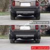 For Toyota Land Cruiser 250 Prado LC250 2024 2025 Red Front Rear Wheels Mud Flap Guards Mudguards Fender Splash Fenders Mudflaps
