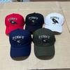 F-CAW-F Crow Embroidered Hat Casual Design Adjustable Baseball Cap Gifts for Men Women GZW
