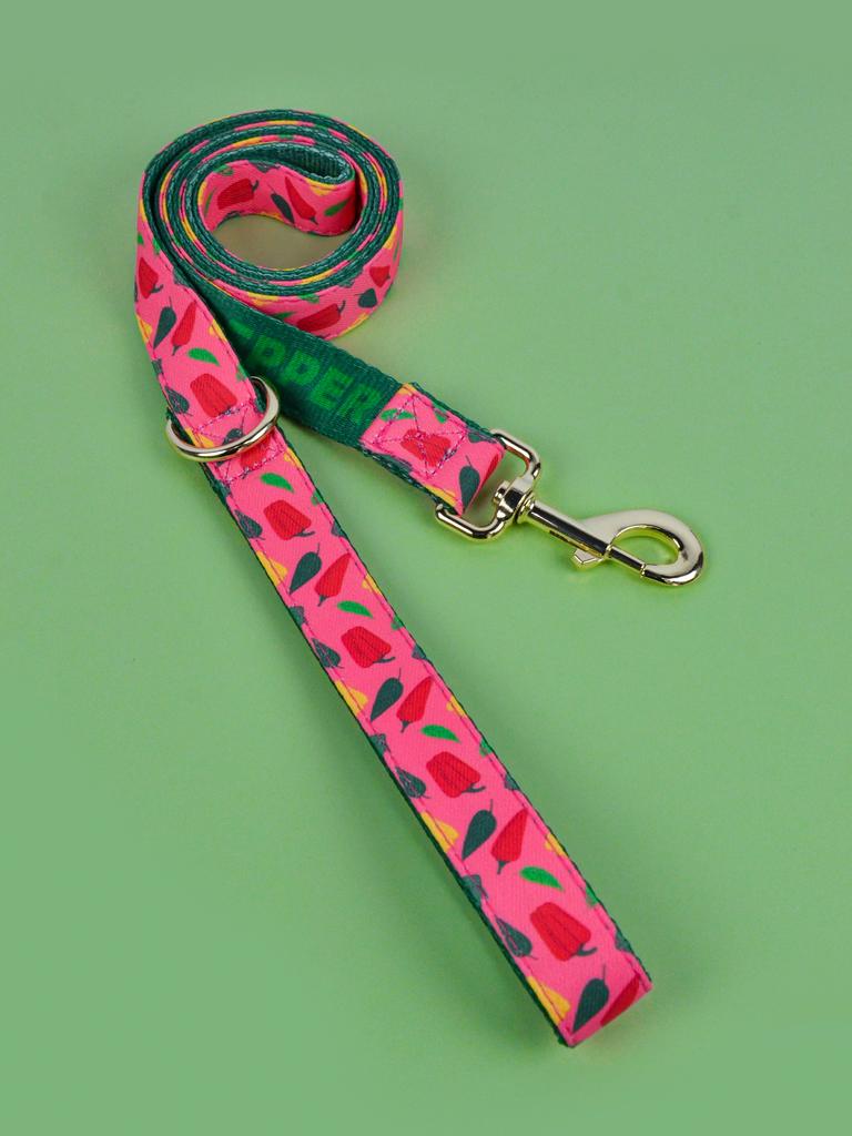 1 Pcs Summer Lovely Pet Traction Rope Double-Sided Printing Pet Dog And Cat Holiday Gift Leash