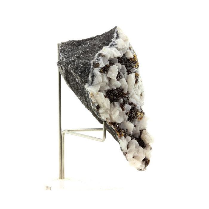 Pierres et Minéraux. Sphalerite + Dolomite. 595.60 ct. Trèves mine, Le Vigan, Gard, France.