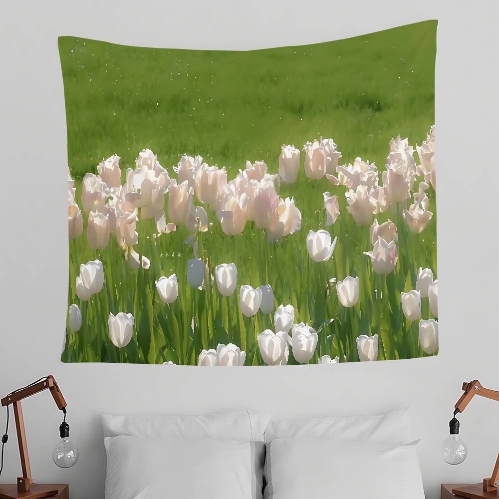 Beautiful Natural Scenery Tapestry Wall Hanging Tapestry Art Deco Blanket Curtain Hanging At Home Bedroom Living Room Decor
