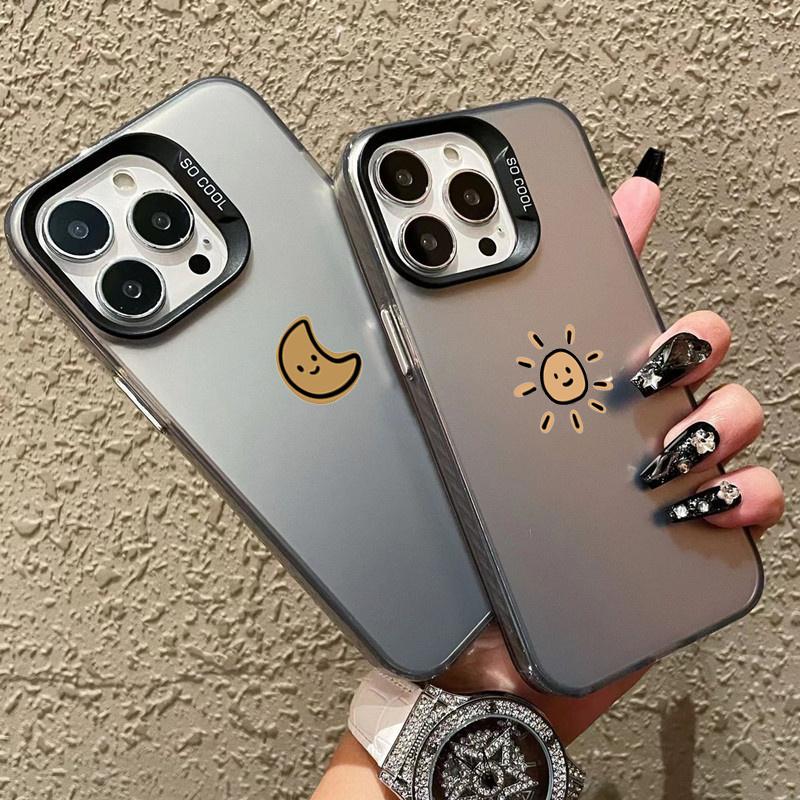 Case For Redmi Note 13 Cases Redmi 13C Simplicity Moon Sun Phone Case For  Redmi Note 12 Pro Plus 12S 11S 11 10S 10 Cover