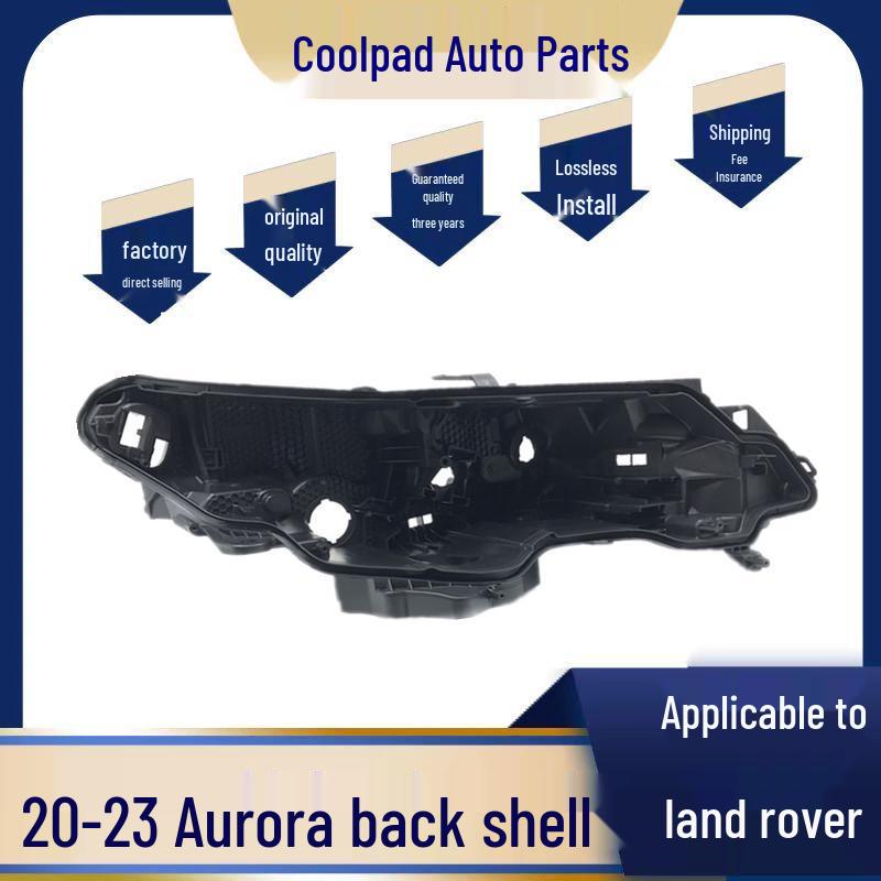 Compatible Headlight Back Shell for 21-22 Land Rover Range Rover Evoque – Plastic Black Base