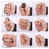 4 Pieces Hexagon or Circular Vintage Fabulous Ring for Women and Men Outdoor Finger Rings