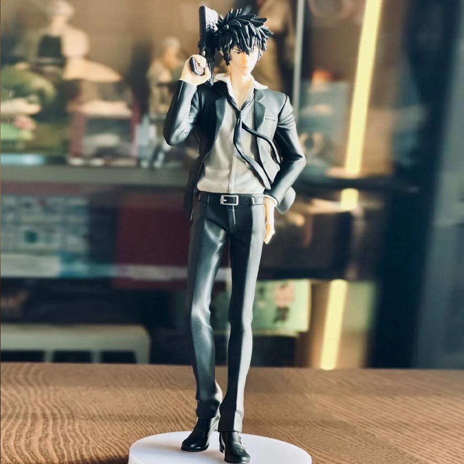 18cm Anime PSYCHO-PASS Anime Figures Kougami Shin'ya Makishima Shogo PVC Action Figures Model Anime Cartoon Model Toy Gifts