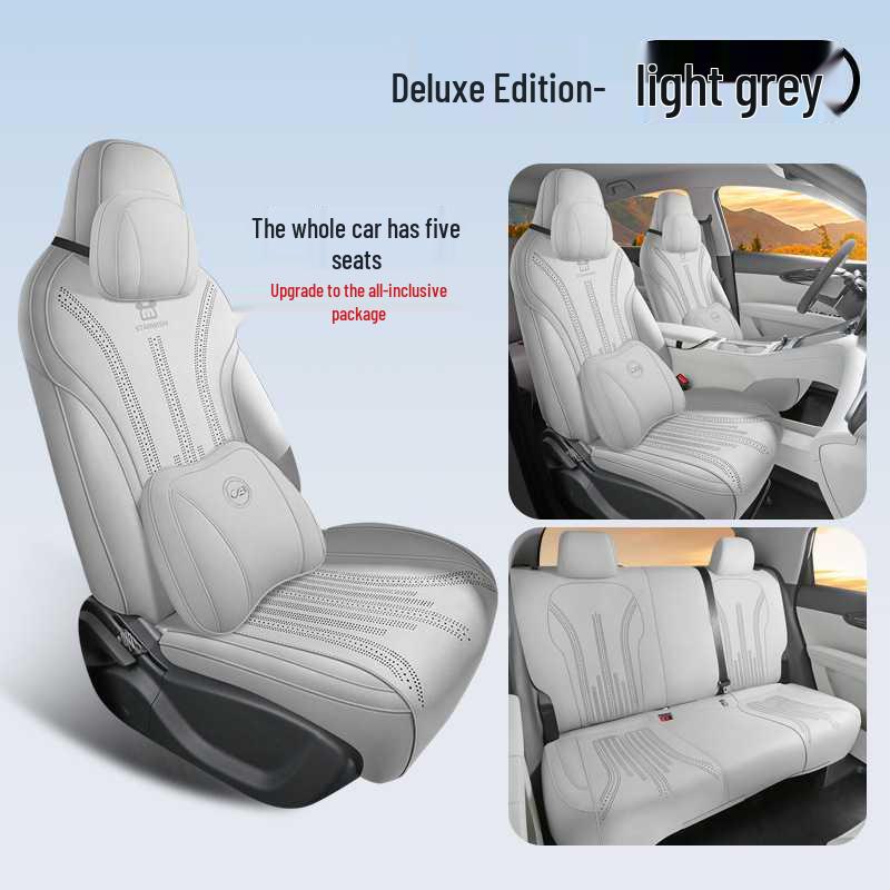 2025 Geely Star Wish Leather Seat Cover, Semi-Wrapped Saddle Cushion, All-Season Car Cushion