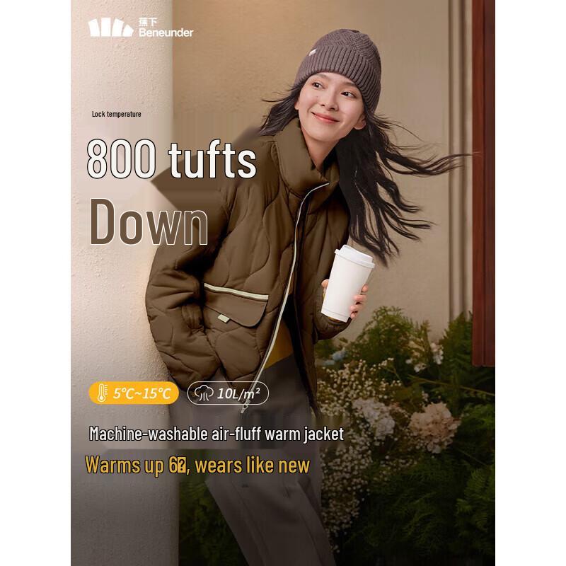 

Beneunder Women s Lightweight Stand Collar Air Fleece Jacket M