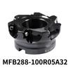 MFB288/45R 50mm-100mm Milling Cutter Large Depth Of Cut, 45 Degrees Heavy Cutting Disc Heavy Cutting  SNMU Milling Cutter
