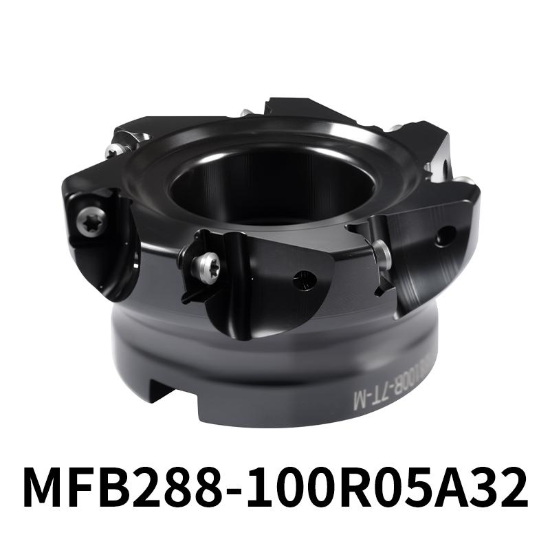 MFB288/45R 50mm-100mm Milling Cutter Large Depth Of Cut, 45 Degrees Heavy Cutting Disc Heavy Cutting  SNMU Milling Cutter
