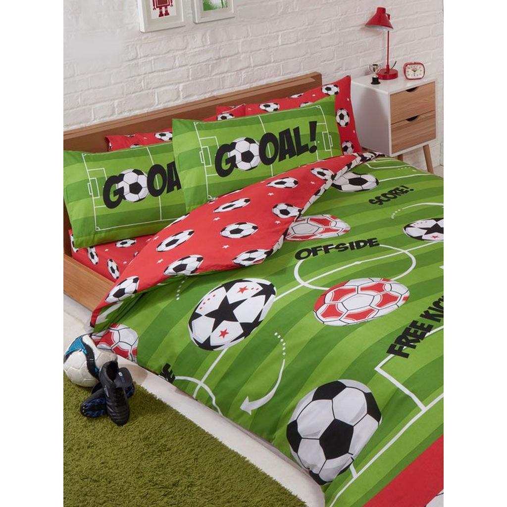 Bedding & Beyond Football Duvet Cover Set