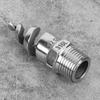Spiral Nozzle SPJT 316L Stainless Steel Male Thread Anti‑Clogging Watering Accesssories(G1/2 DN15 )