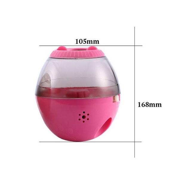 Dingdongpet Pet Sound Snack Ball Nose Work 105 X 168 Mm, Green, 1 Piece