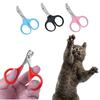 1pcs Professional Kitten Nail Clippers Claw Grooming Scissors Trimmer Products for Small Dogs Cats Accessories Supplies 4 Color