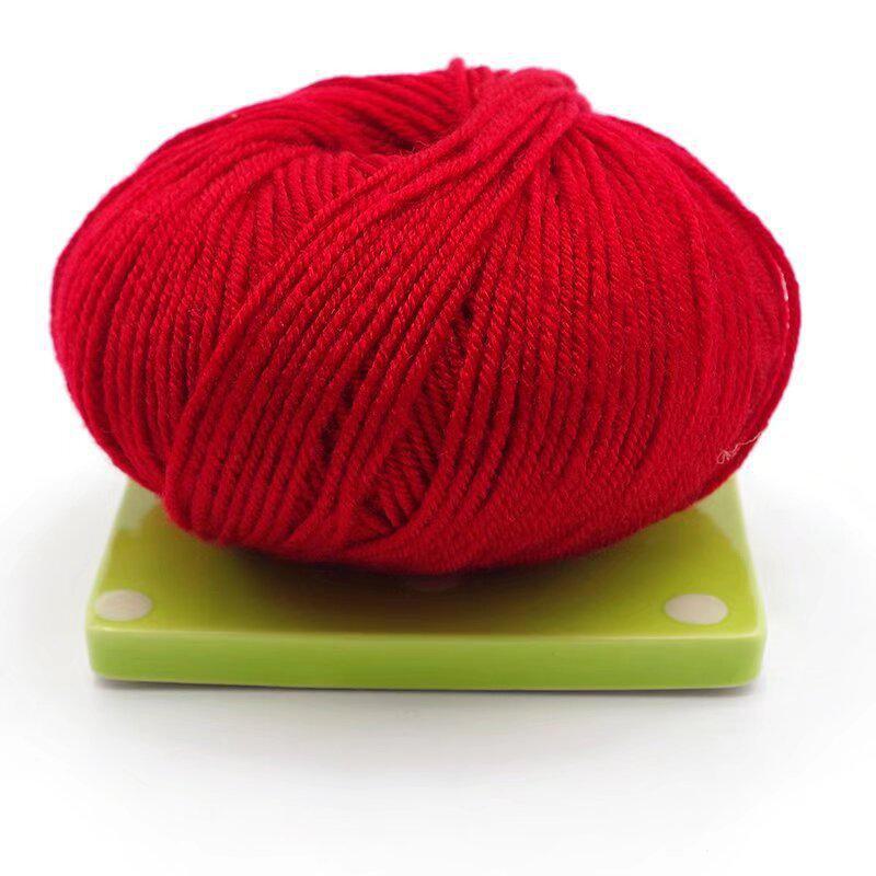 Acrylic Yarn Ball for Knitting Sweaters, Hooks, Shoes, Slippers, Hand-Woven Projects.