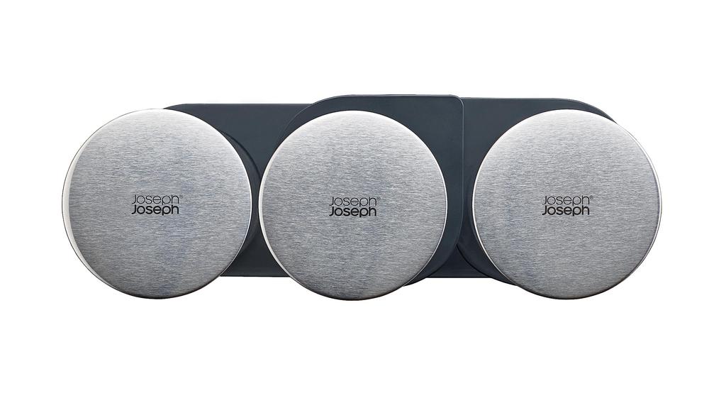 Joseph Joseph Podium 100 Glass Storage Containers (5-Piece Set) with Dishwasher-Safe Silicone Seals for a Secure Airtight Container Item #95035