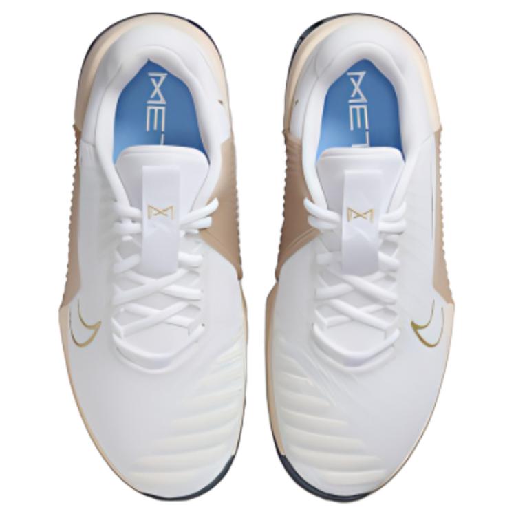 Nike Wmns Metcon 9 White Metallic Gold Grain White Metallic Gold Grain Sanddrift Women's Sneakers DZ2537-104