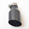 RE  Matte Black Stainless Steel Car Accessories Muffler Tip Exhaust System Pipe Universal Nozzle  F10  Golf