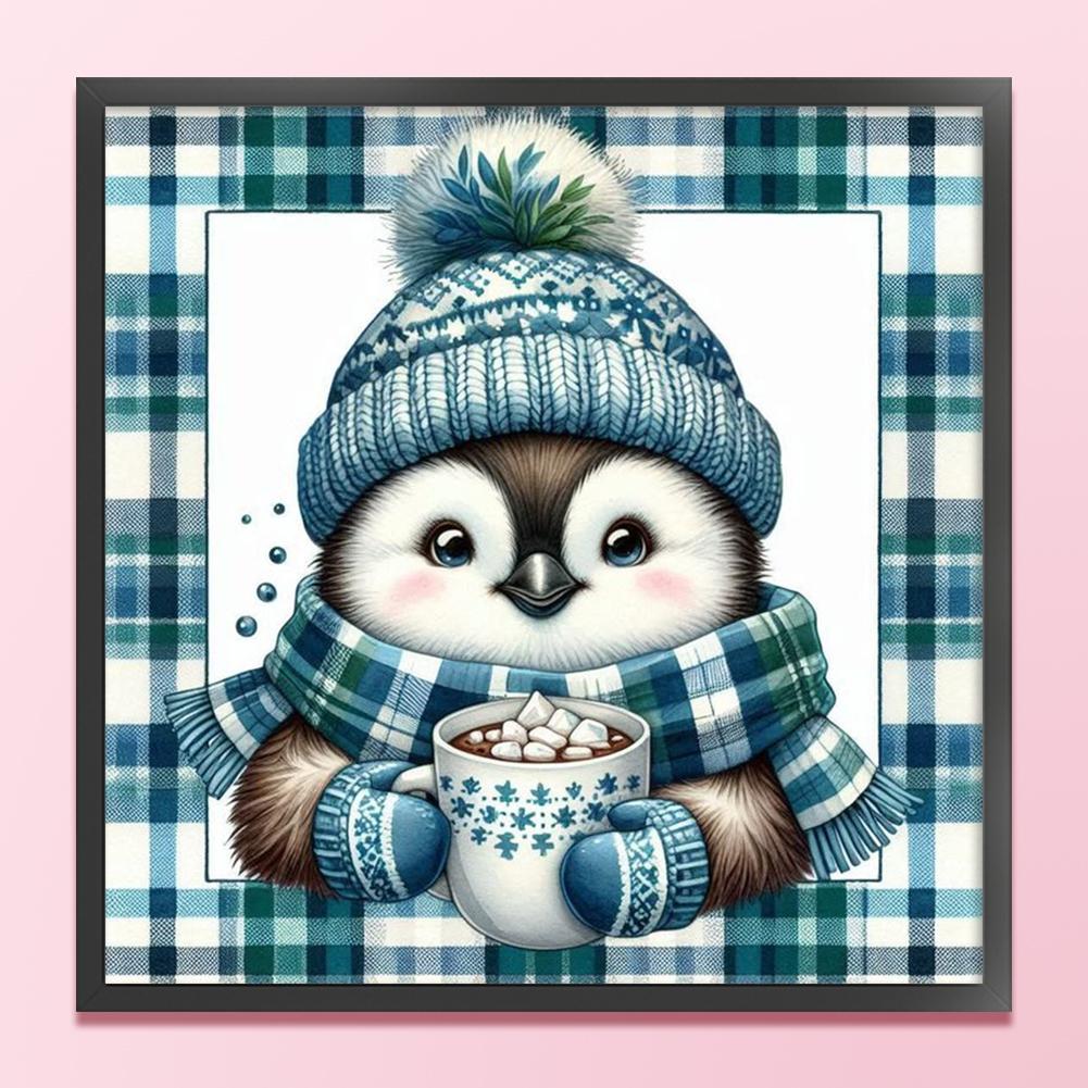 Full Embroidery Eco-cotton Thread 11CT Printed Cartoon Cross Stitch Kit Art