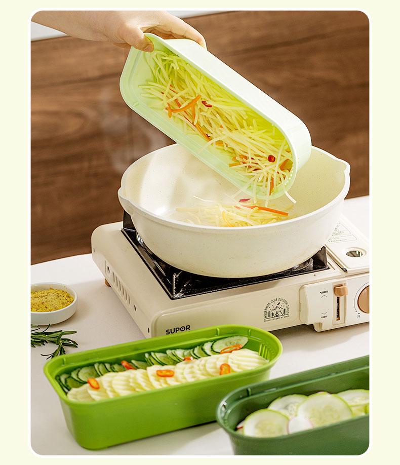 Multifunktionaler Küchengemüseschneider & Kartoffelreibe