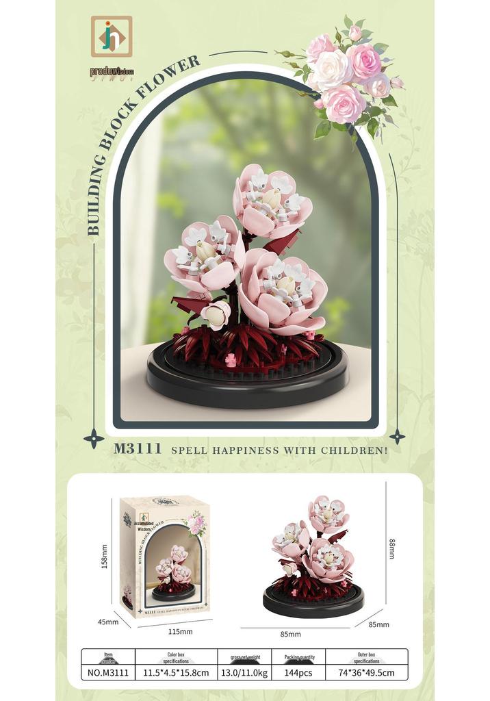 Compatible with Sakura Tree House & Peach Blossom House Micro-Particle Building Block Educational Toy