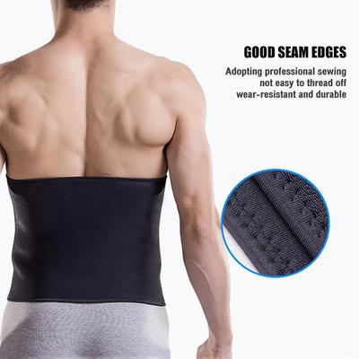 Zeštíhlující Body Shaper Pás na cvičení pasu Pánský Reduktor břicha Sauna Potní zastřihovací pás Trenér pasu Trenér břicha a pasu Korzet