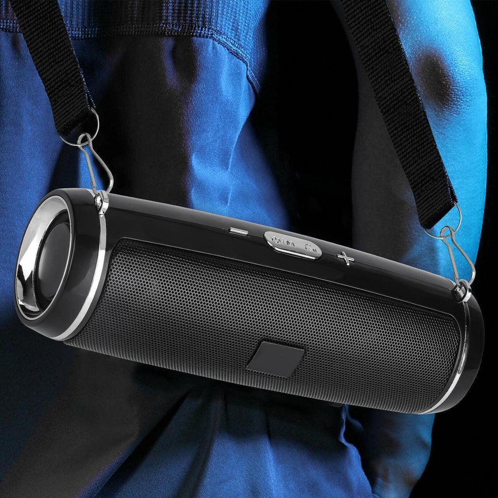 Waterproof Bluetooth 5.0 Speaker Portable Wireless Outdoor Stereo HiFi Speaker with TF Card FM Radio Mp3 Player for Smart Devices