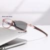 Sports Photochromic Multifocal Reading Glasses Neutral Progressive Near Far Presbyopia Anti Blue Light Refractive Glasses