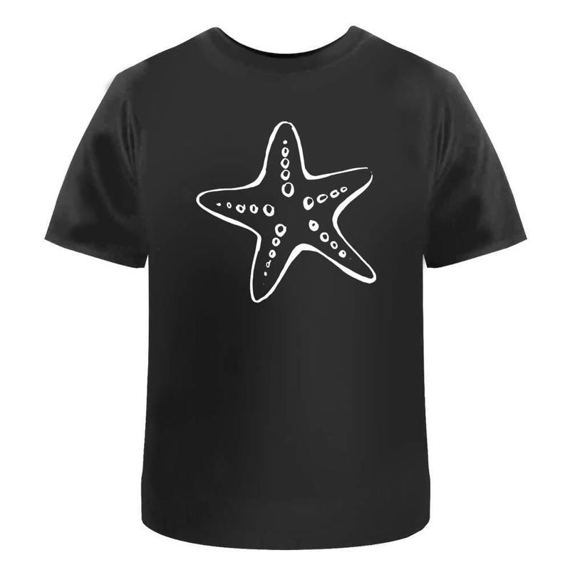 

Starfish Cotton T Shirt Ta013576 - Men s Summer Cotton Graphic Tee S разноцветный