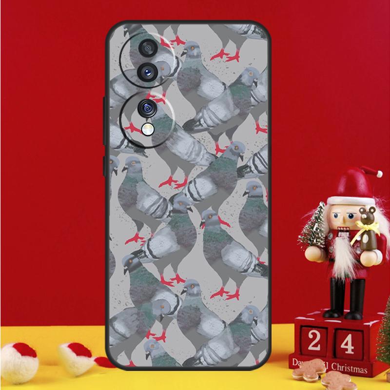 Pigeons Collage Case For Honor Magic 7 6 8 Pro Honor Win X9a X9b X9c X9d X8c X8b 50 70 90 200 400 Lite Cover
