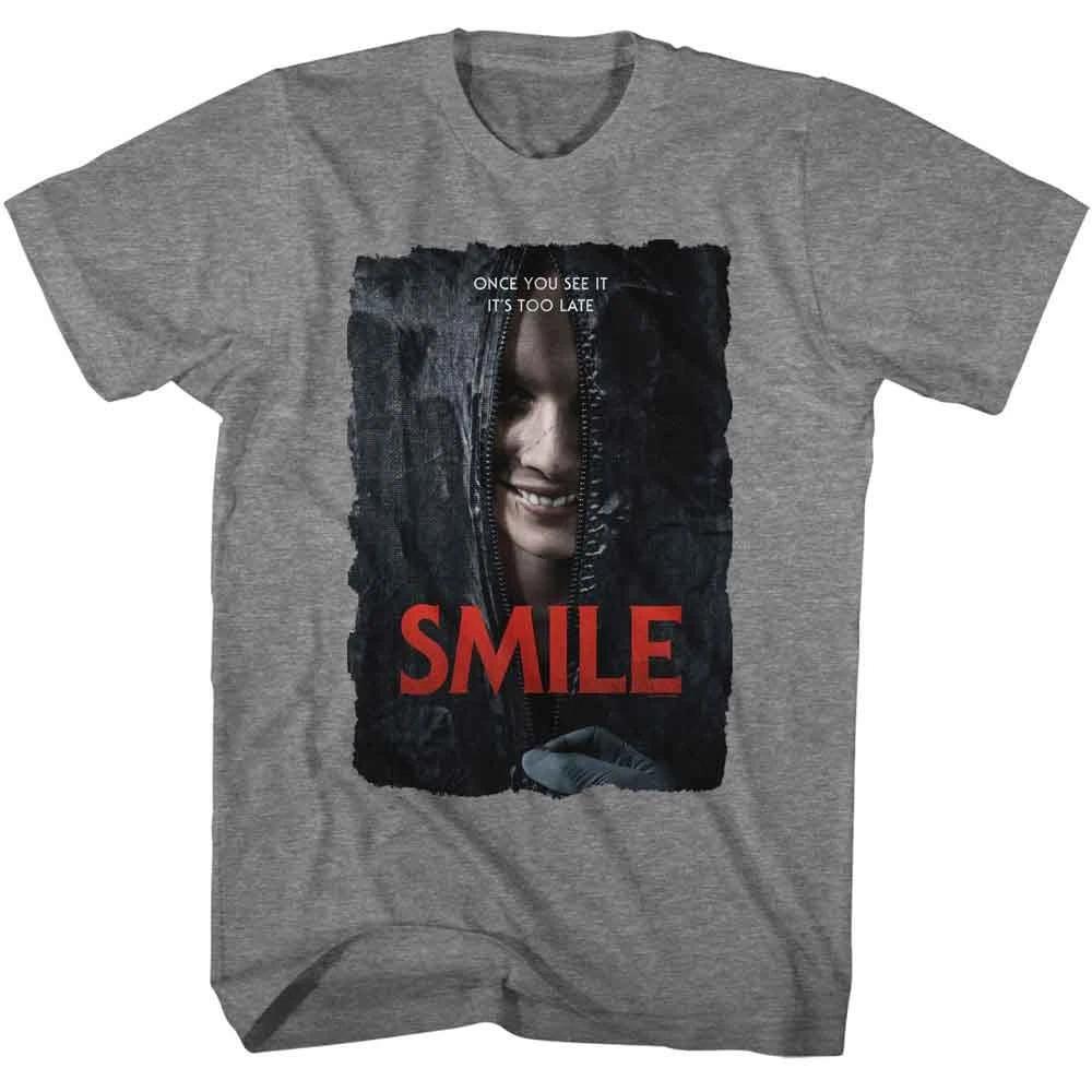 Smile - Movie Poster - American Classics - Graphite Heather Short Sleeve T 140
