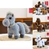 Plush Pony Toy With Pp Cotton Filling For Children Gift And Decor
