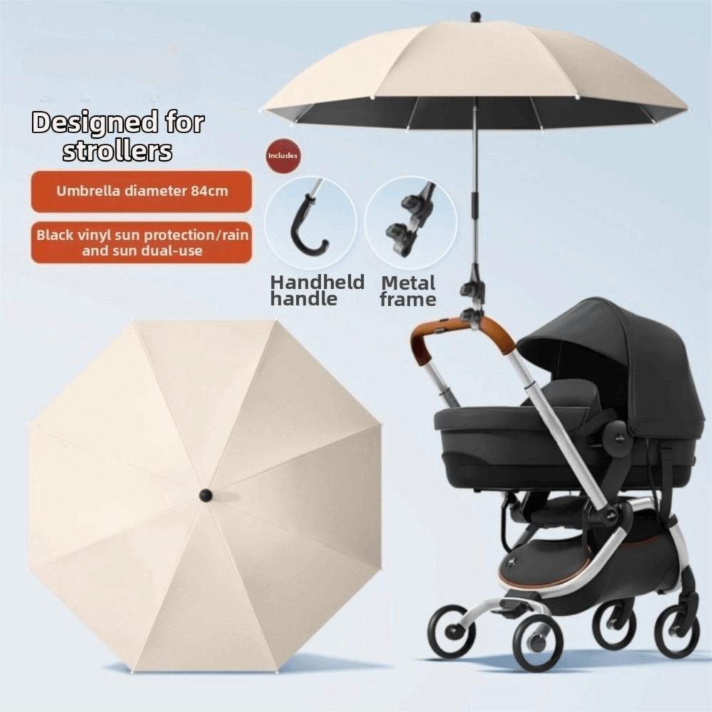 Met Klem UV-Bescherming Paraplu Verstelbare Kinderwagen Paraplu Zon Bescherming