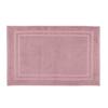 Tapis de bain - EDEN - Collection Lilas 45x70 cm - 100% coton - Ultra absorbant - Lilas rose