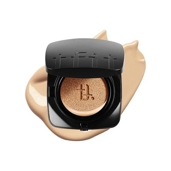 TFIT Layering Fit Glow Cushion EX / 12g / UV protection SPF50+ / Skin care / Hypoallergenic W02 Almond butter