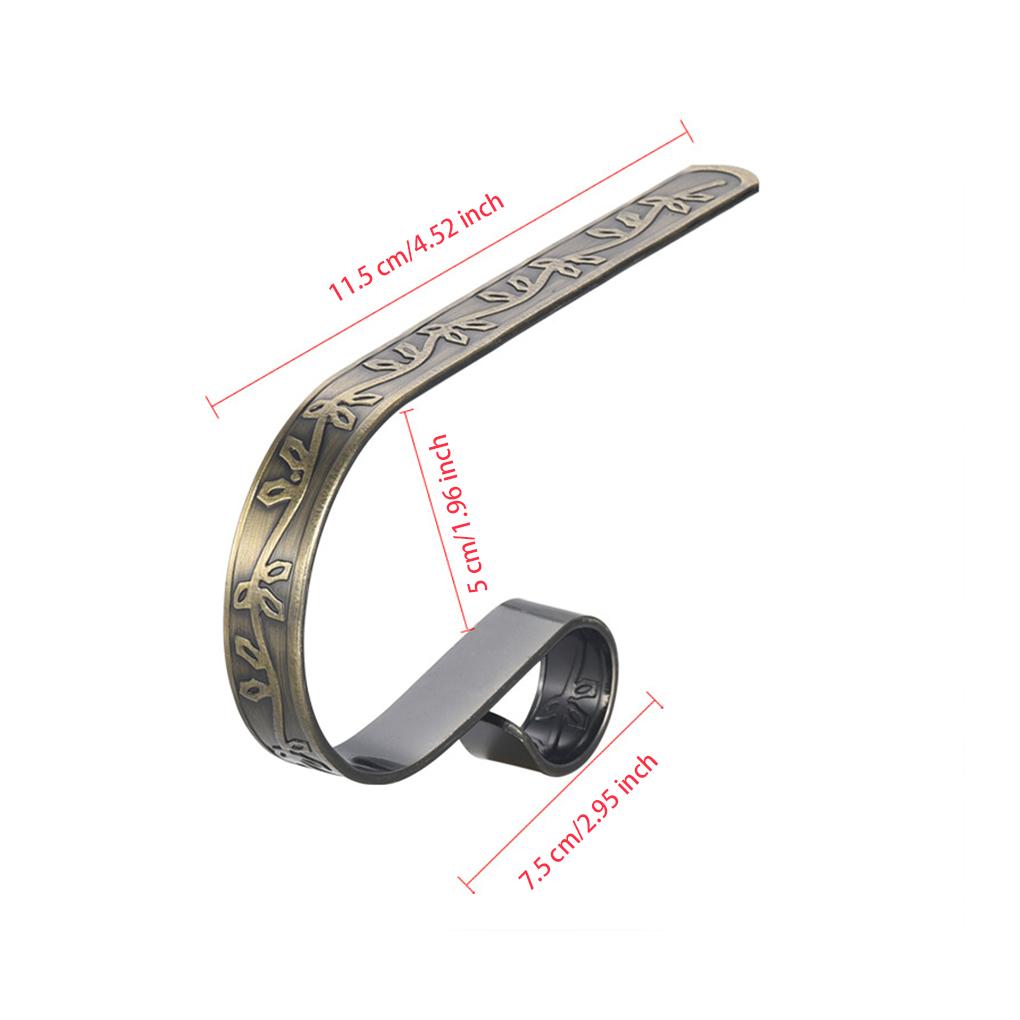 Christmas Sock Hook Anti-skid Party Festival Atmospheres Adjustable Fireplace Hanger Wall Xmas Holder Home Hanging Clip