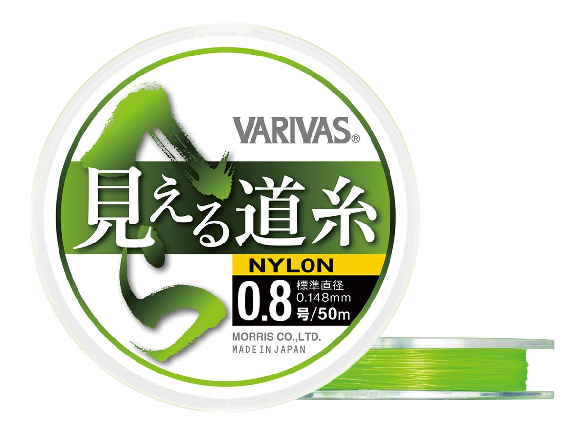 VARIVAS fishing Hera Visible Main line, Line, 0.6 (size 0.6). зелёный