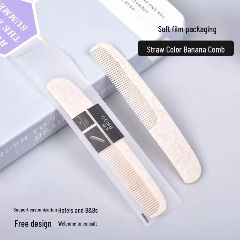"Special Hotel Toiletries Set: Comb, Disposable Toothbrush with Toothpaste, Soft Bristles, Ideal for Homestays"