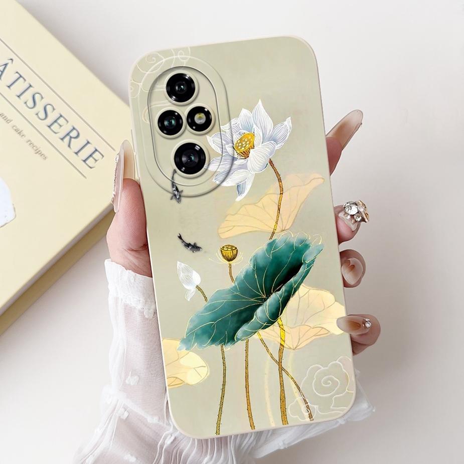For Honor 200 Pro Case ELP-AN00 Cute Panda Cartoon Cover Shockproof Soft TPU Phone Case For Honor 200 Pro Honor200 Fundas Bumper