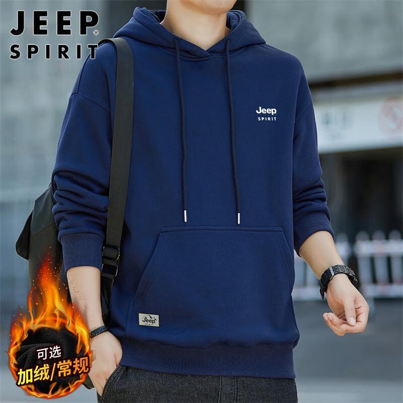 

JEEP SPIRIT Men s Casual Hooded Sweatshirt XL