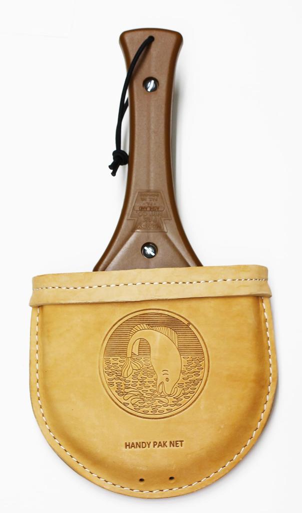 InstaNet with S plastic Net cord, size, handle/leather case/Cremona