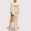 adidas Originals Series Cartoon Embroidery Crew Neck Pullover Sweatshirt Men Tops Crag-Sandstorm Earth IP7549