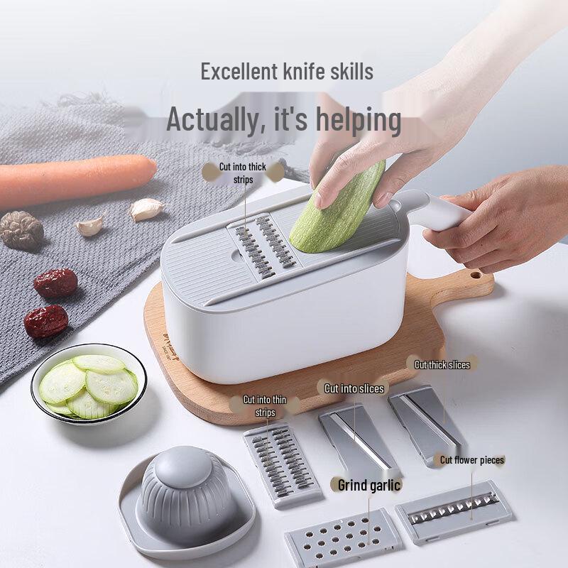ecoco Stainless Steel Multi-function Vegetable Slicer