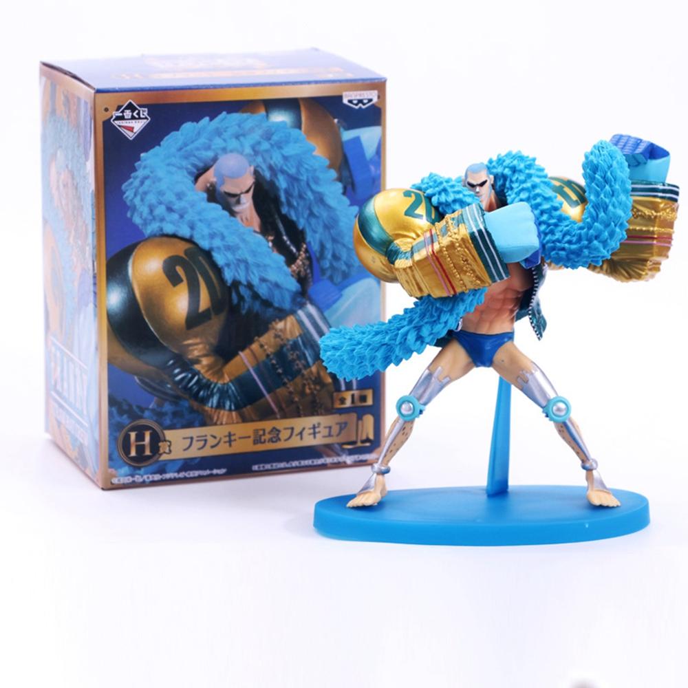 16CM Anime One Piece Franky Figuarts ZERO One Piece 20th Anniversary ver Model Toy Gift Collection Action Figure PVC