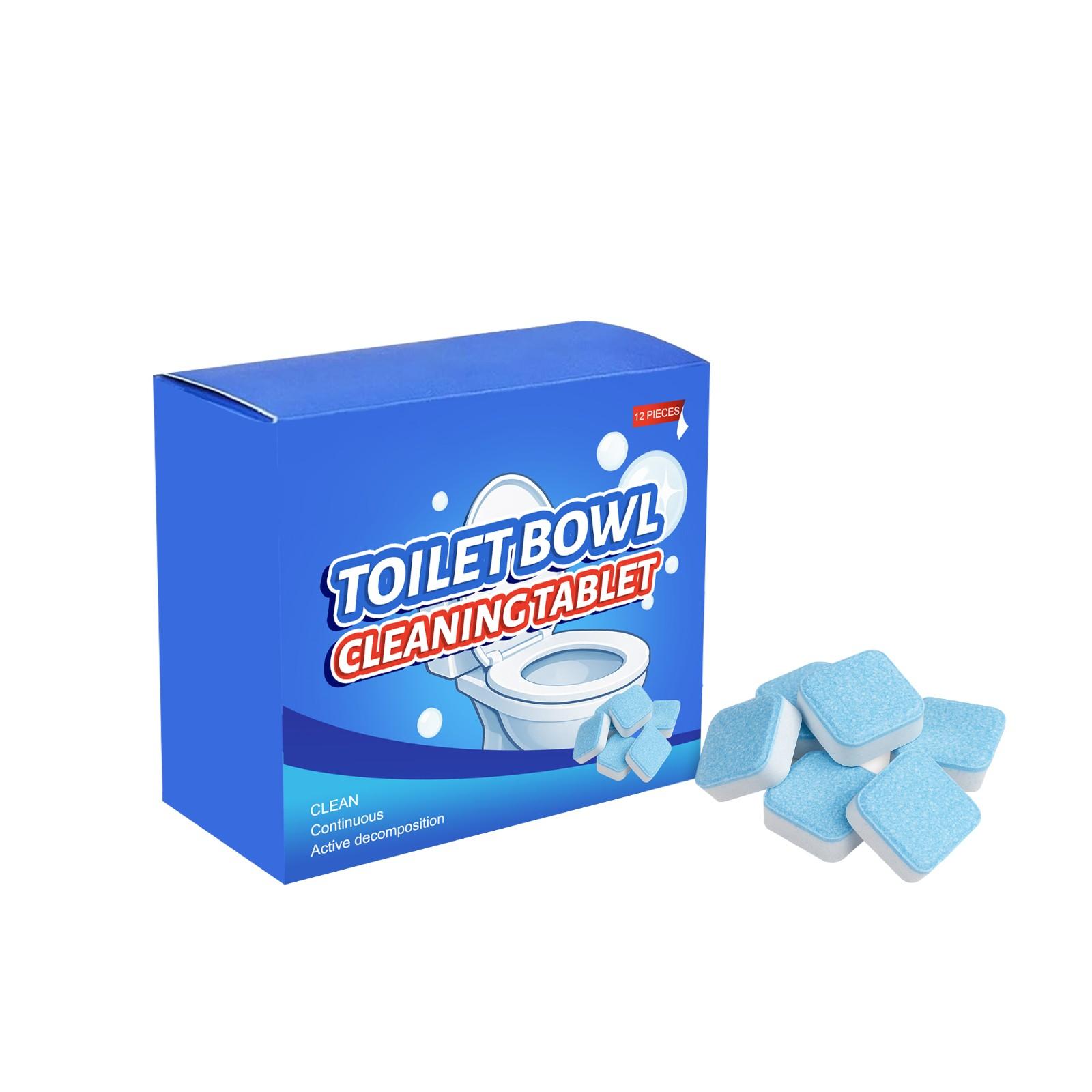 

Шипучие таблетки для чистки туалетного налета готовы к использованию и удобны для уборки ванных комнат в домашних и коммерческих условиях. One Size